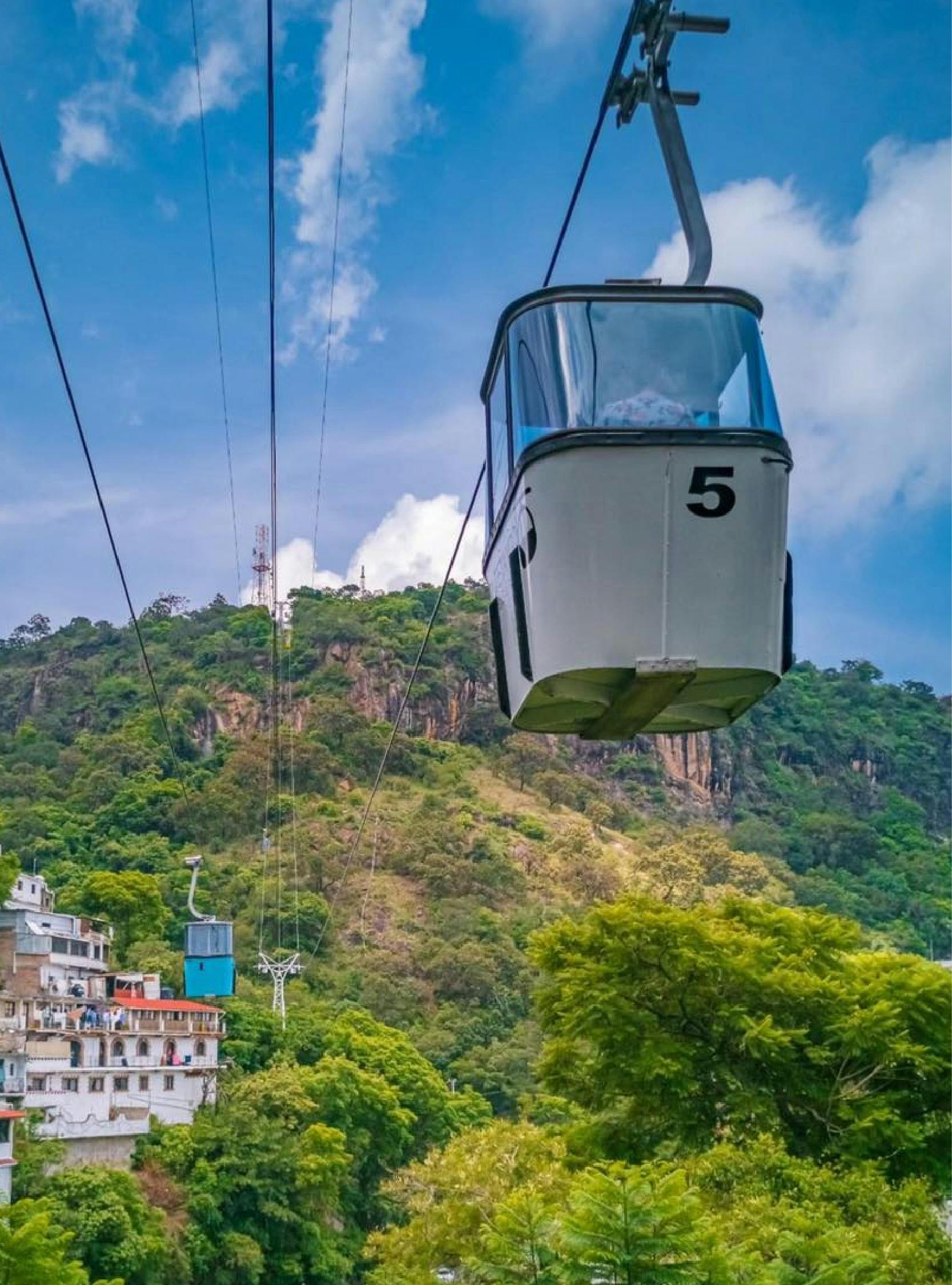 Cable car ride from the Center