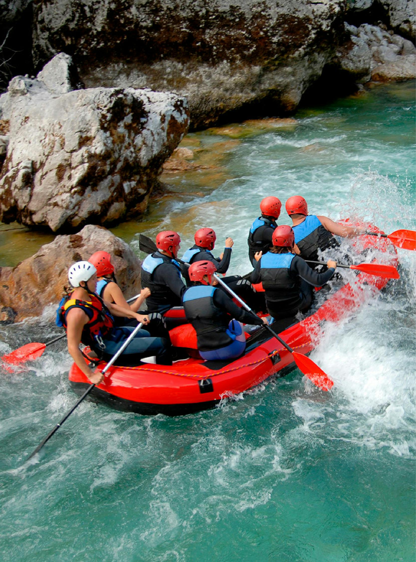 Rafting in the  Huasteca Potosina