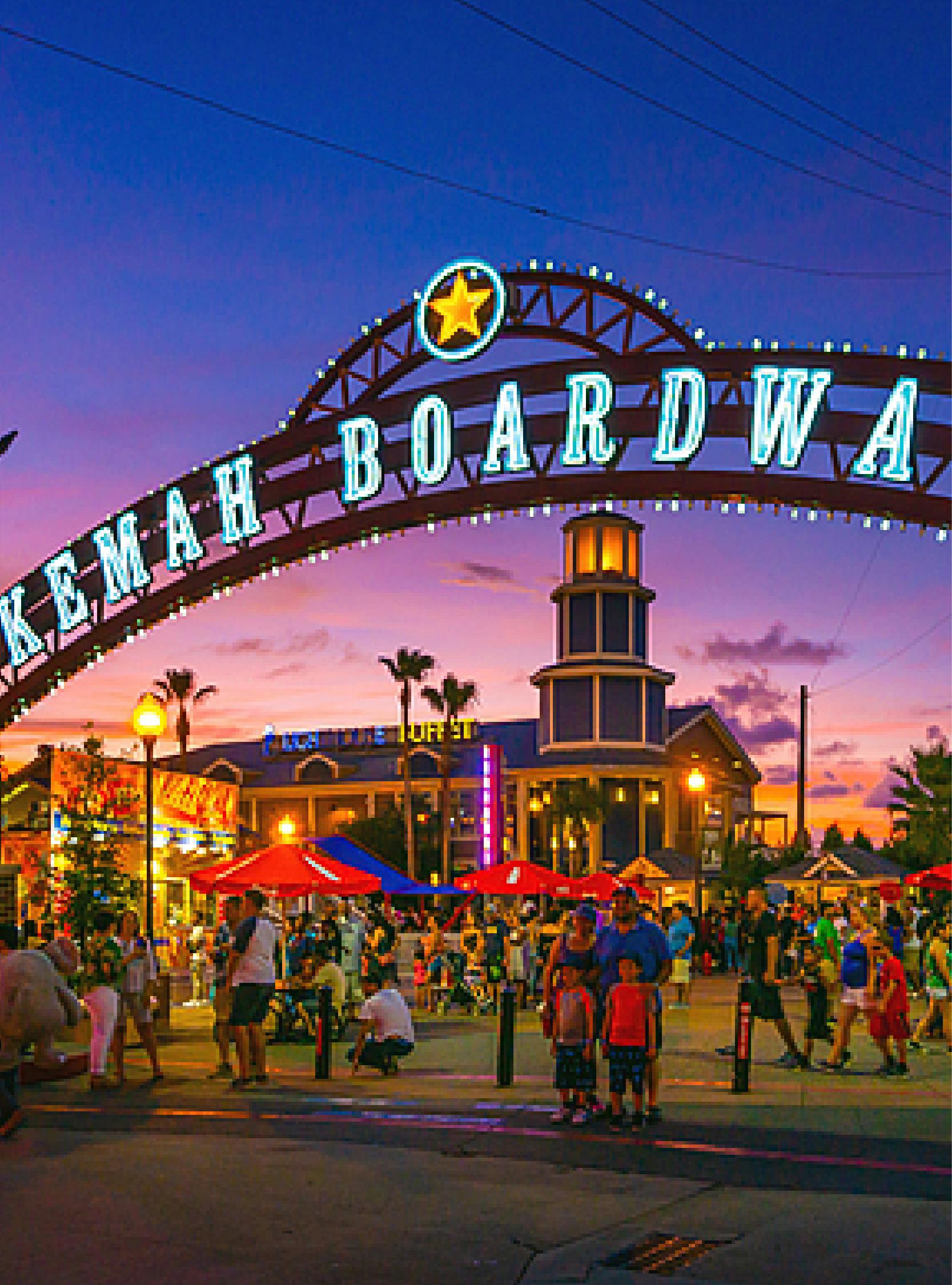 Visit the Kemah boardwalk